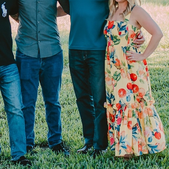 RARE: Cara Cara Citrus Julia Dress - Picture 4 of 5